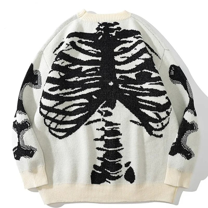 Skeleton Sweater - IMANISEVAN
